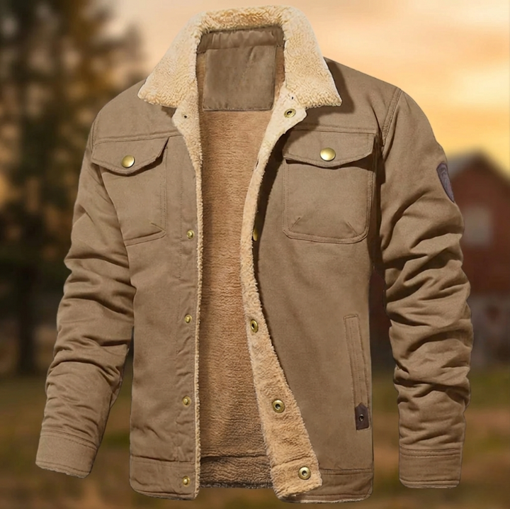 CEDRIC | MEN'S SHERPA JACKET SHIRT OVERSHIRT 5