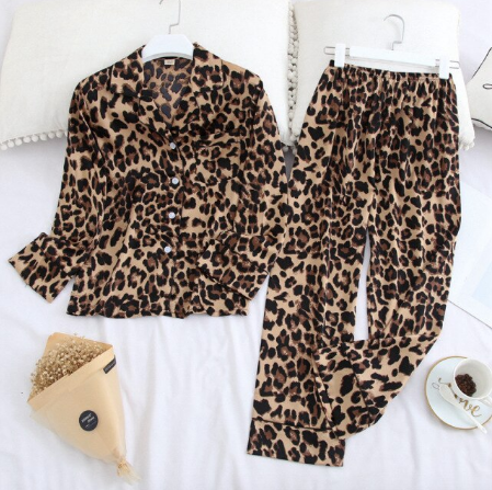CELESTE | WOMEN'S PAJAMA SET PRINTED LONG SLEEVE 3