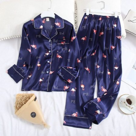 CELESTE | WOMEN'S PAJAMA SET PRINTED LONG SLEEVE 4