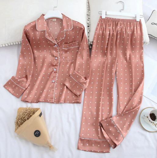CELESTE | WOMEN'S PAJAMA SET PRINTED LONG SLEEVE 5