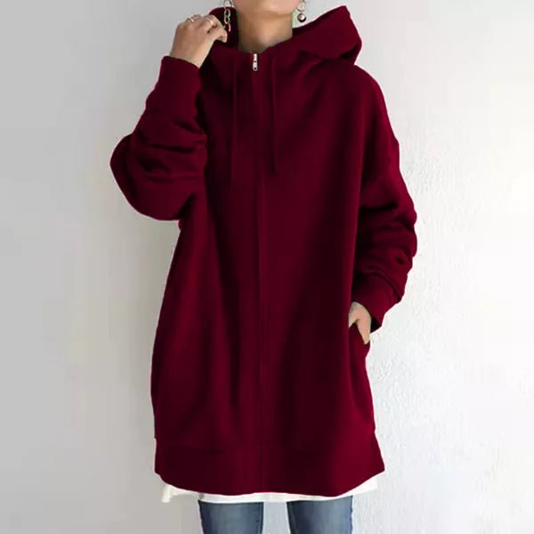 CHLOE | WOMEN'S HOODIE PULLOVER CASUAL SOFT 11