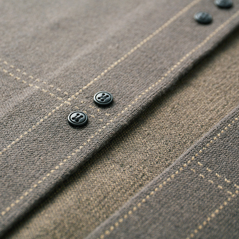 CLEMENT | MEN'S CARDIGAN SWEATER KNIT JACKET BUTTON UP 9