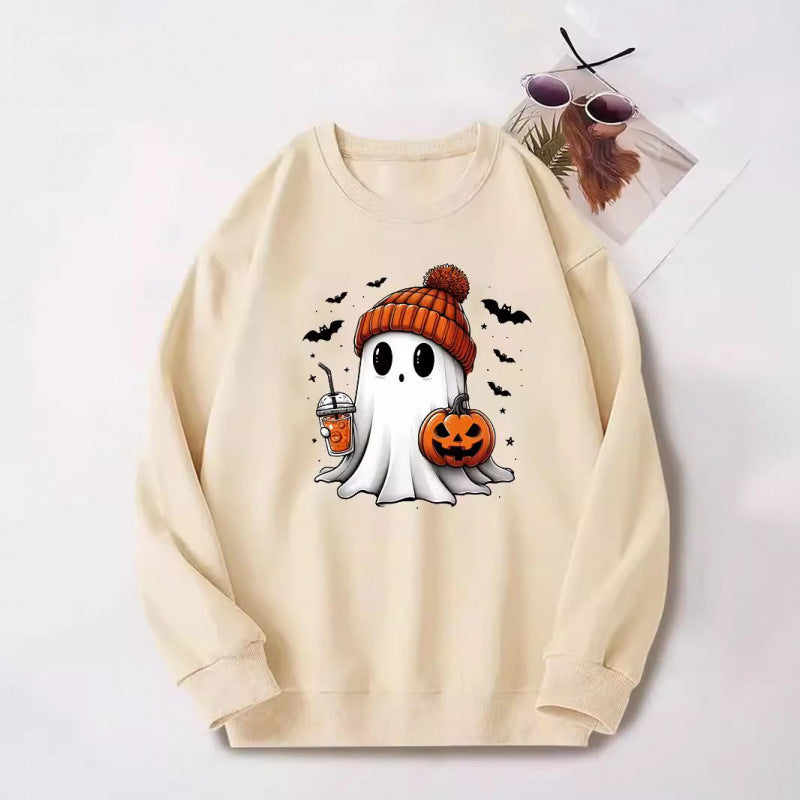 CLOTILDE | WOMEN'S HALLOWEEN SWEATSHIRT GRAPHIC PRINTED OVERSIZED FALL 1