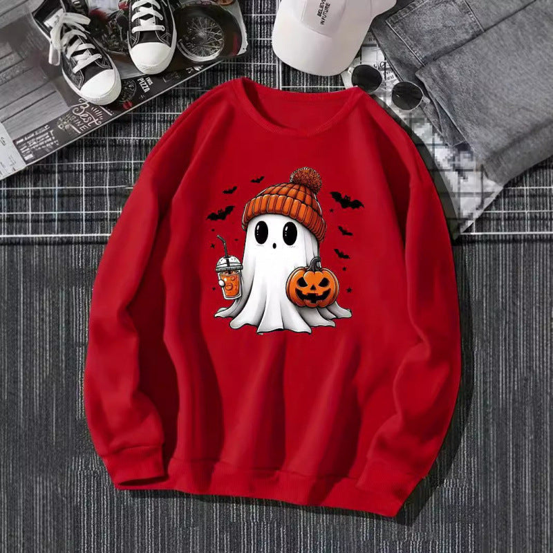 CLOTILDE | WOMEN'S HALLOWEEN SWEATSHIRT GRAPHIC PRINTED OVERSIZED FALL 7