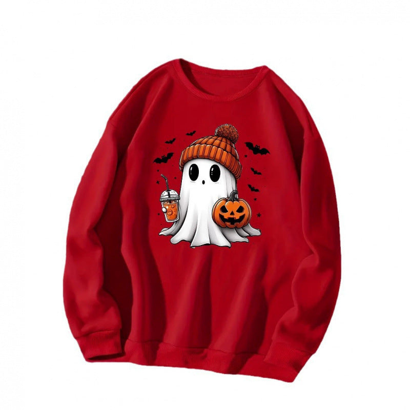 CLOTILDE | WOMEN'S HALLOWEEN SWEATSHIRT GRAPHIC PRINTED OVERSIZED FALL 9
