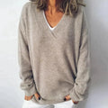 COCO - OVERSIZED V-NECK SWEATER