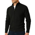 CORENTIN | MEN'S FULL ZIP KNIT CARDIGAN STAND COLLAR SWEATER JACKET