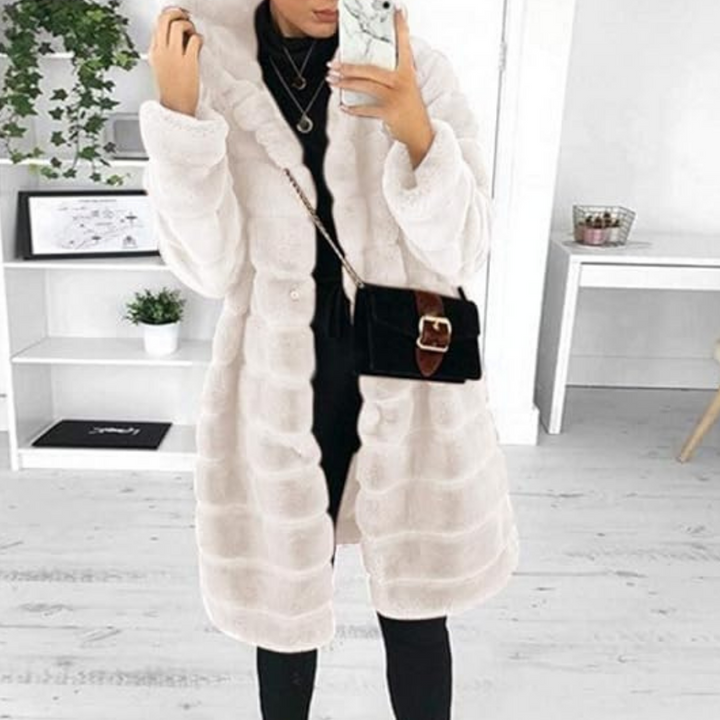 CORINNE | WOMEN'S FAUX FUR COAT LONG HOODED WINTER 3