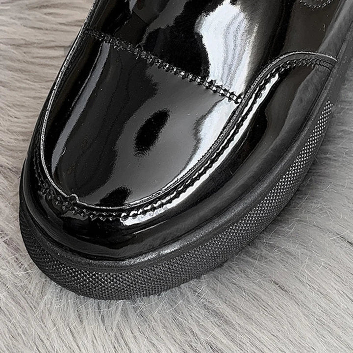 Women's Fur Lined Sneaker Snow Boots – Detail View