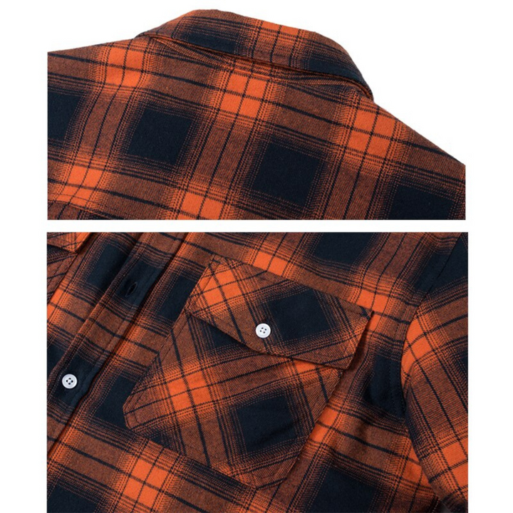 DAWSON | MEN'S SHERPA LINED JACKET PLAID FLANNEL 9