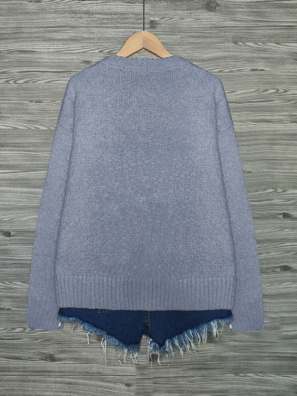 DIEUDONNEE | WOMEN'S CAT SWEATER CREW NECK KNIT PULLOVER 2
