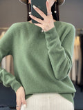 Anette | Women's Cotton Crew Neck Sweater