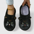 Zoelani | Women's Faux Fur Cat Face Slippers