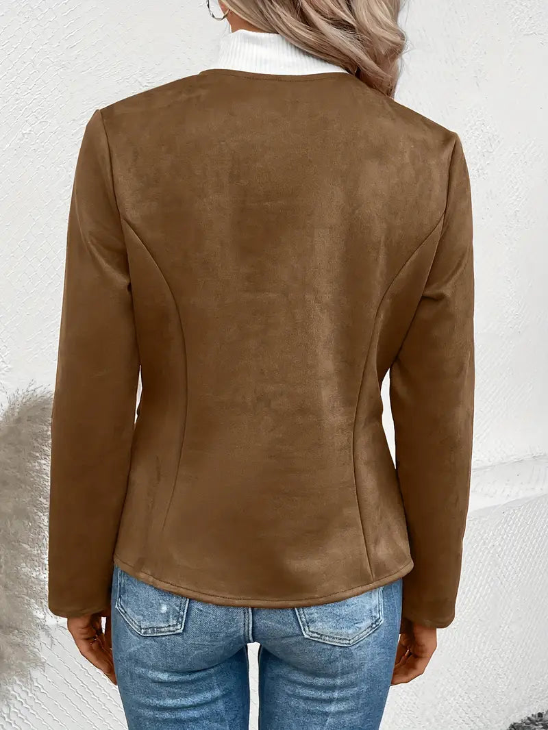 Thalia – Roksana Jacket With Zipper