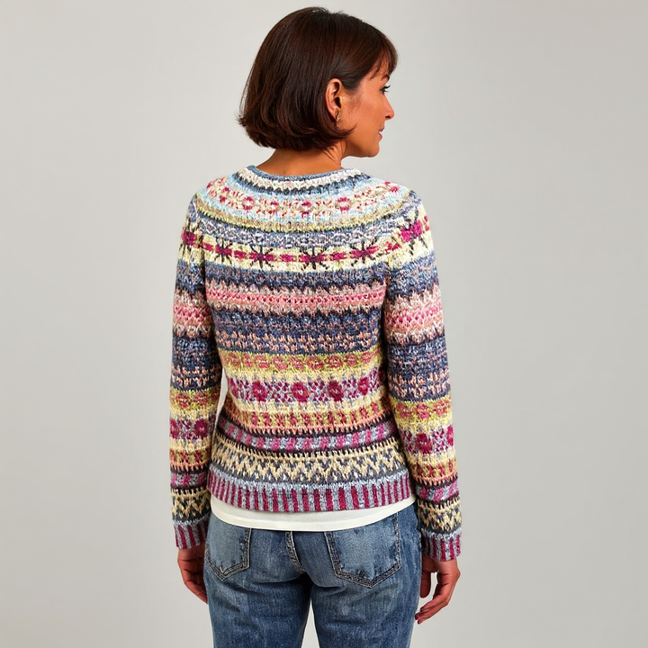EDDA - ICELANDIC FAIR ISLE KNIT SWEATER 3