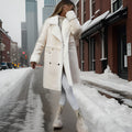 Eliette | Women's Long Faux Shearling Coat