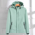 ELODIE - HOODED SOFTSHELL RAIN JACKET