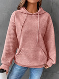 Eloise | Women's Waffle Knit Pullover Hoodie