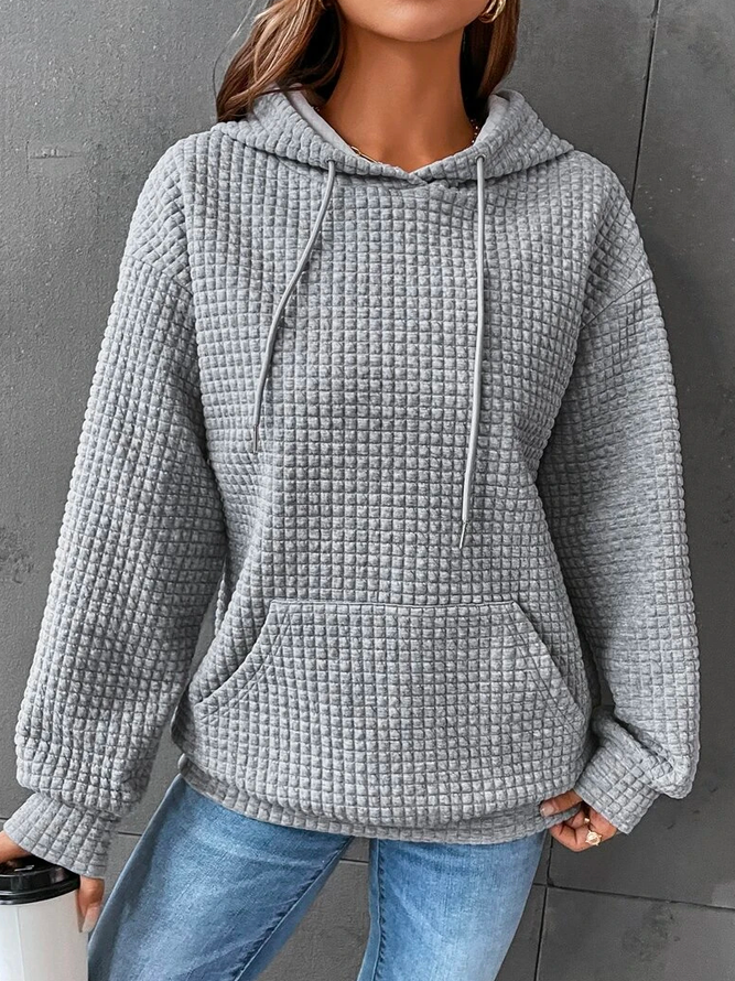 ELOISE | WOMEN'S HOODIE PULLOVER STRUCTURED KNIT 2