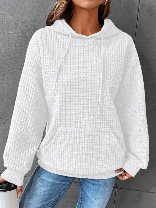 ELOISE | WOMEN'S HOODIE PULLOVER STRUCTURED KNIT 4
