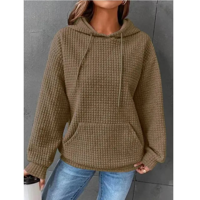 ELOISE | WOMEN'S HOODIE PULLOVER STRUCTURED KNIT 5