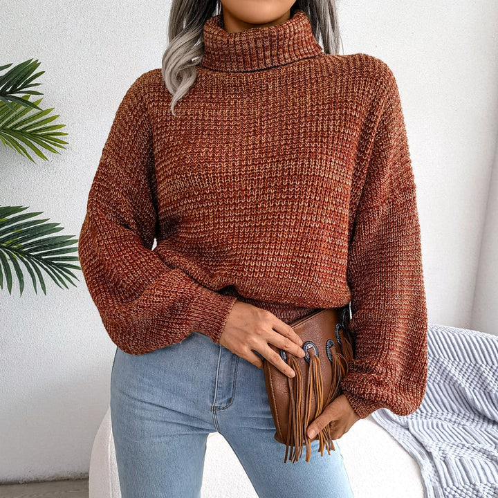 EMILIA - CHUNKY KNIT TURTLENECK SWEATER 2