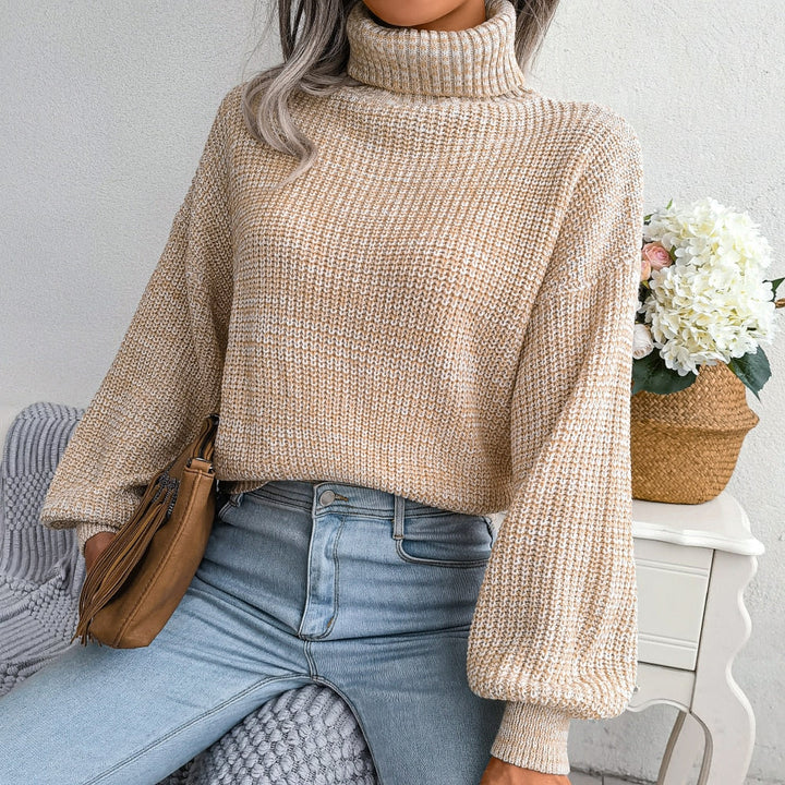 EMILIA - CHUNKY KNIT TURTLENECK SWEATER 3
