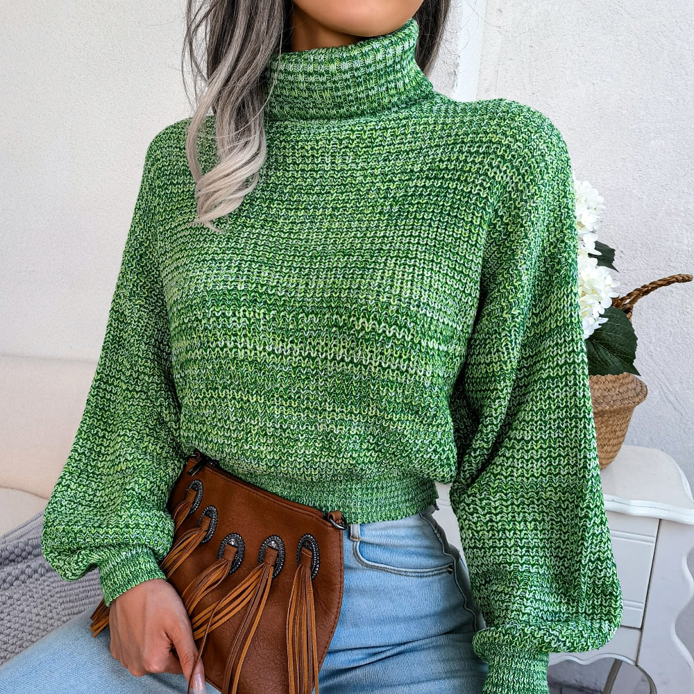 EMILIA - CHUNKY KNIT TURTLENECK SWEATER 6