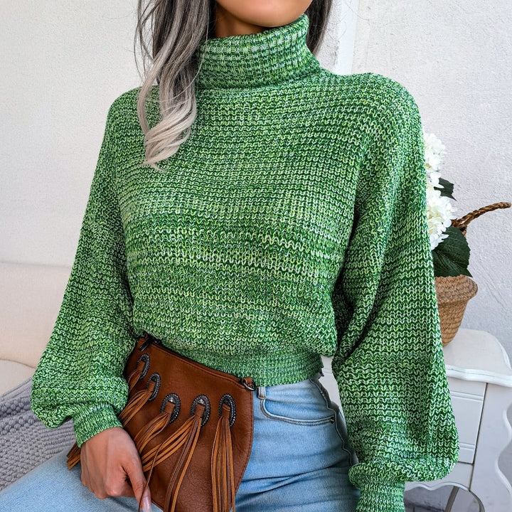 EMILIA - CHUNKY KNIT TURTLENECK SWEATER 6