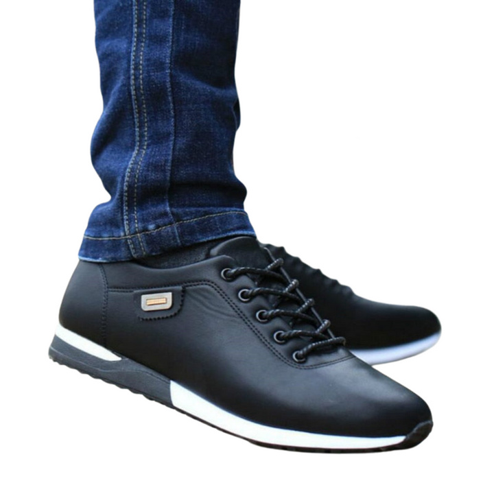 EVANDER | MEN'S LEATHER CASUAL WALKING SNEAKERS 3