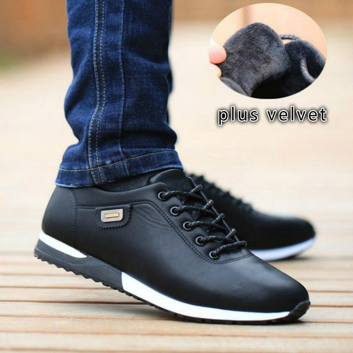 EVANDER | MEN'S LEATHER CASUAL WALKING SNEAKERS 6