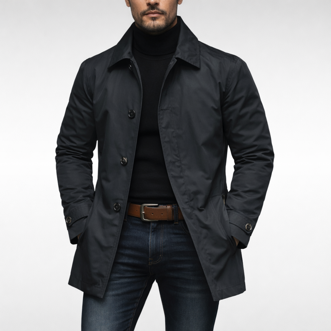 EVERETT - ALL-WEATHER CAR COAT 1