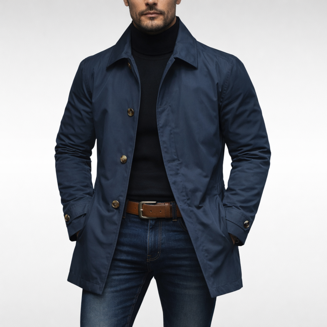 EVERETT - ALL-WEATHER CAR COAT 3