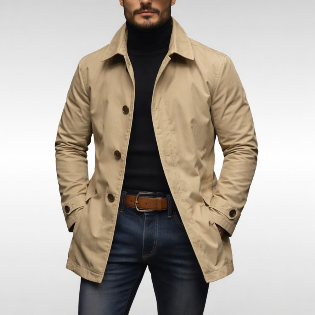 EVERETT - ALL-WEATHER CAR COAT 4