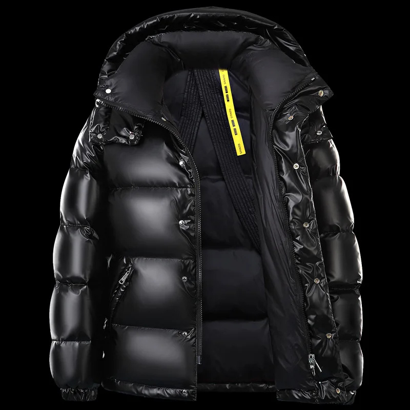 EVERETT | MEN'S HOODED BUBBLE QUILTED PUFFER JACKET 1