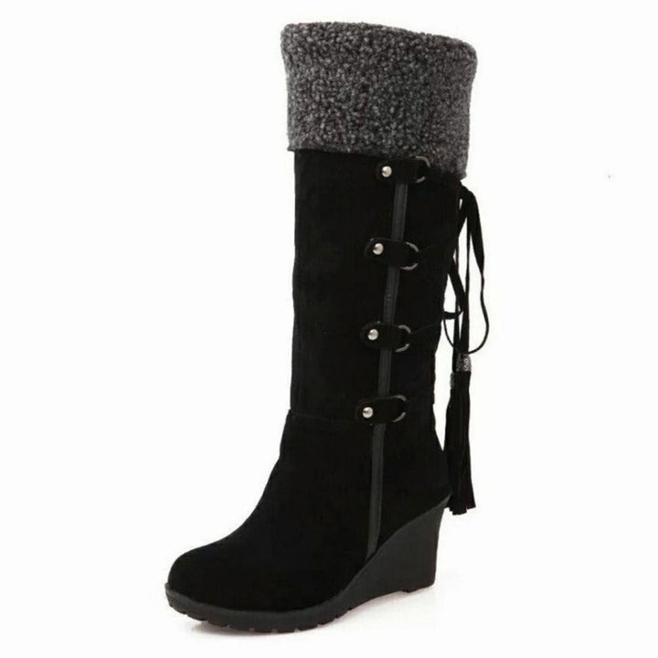 FANTINE | WOMEN'S WEDGE KNEE HIGH WINTER BOOTS 2