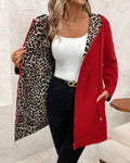 Fenna | Women's Reversible Leopard Rain Jacket