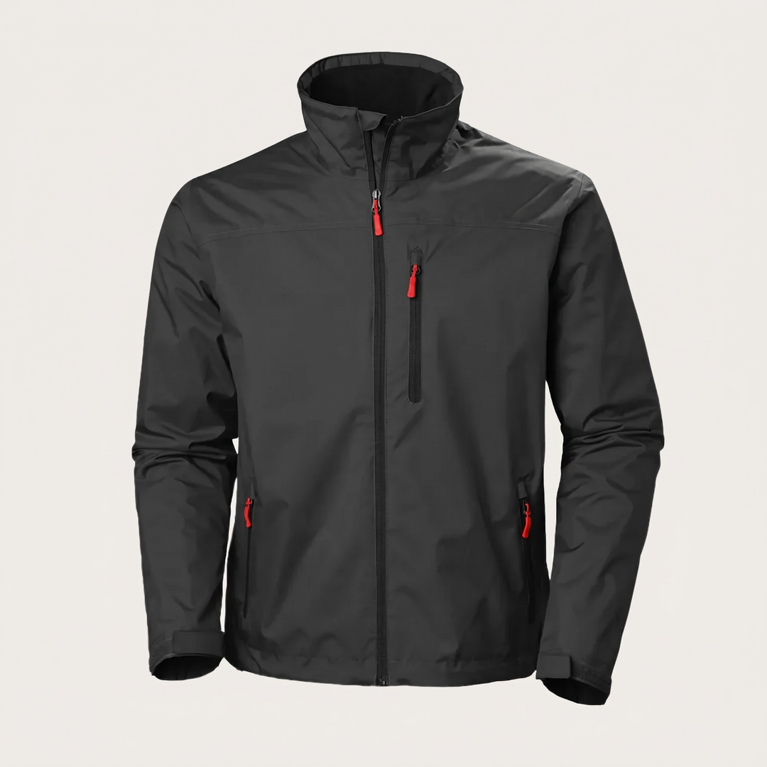 FLORIAN | MEN'S WATERPROOF RAIN JACKET STAND COLLAR LIGHTWEIGHT 1