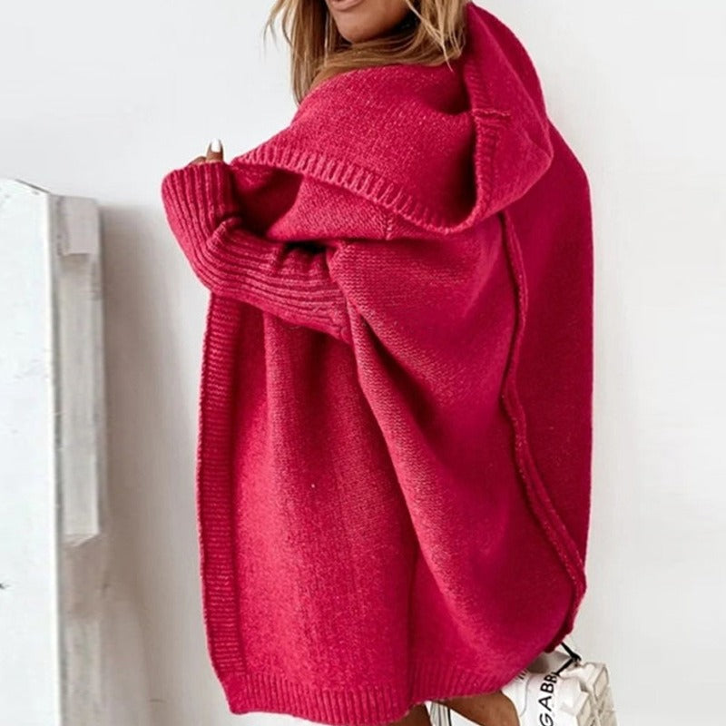 FRANCOISE | WOMEN'S OVERSIZED CARDIGAN LONG CHUNKY KNIT SWEATER 12
