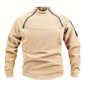 Gaetan | Men's Mock Neck Fleece Sweatshirt