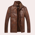 Gautier | Men's Fur Lined Leather Jacket