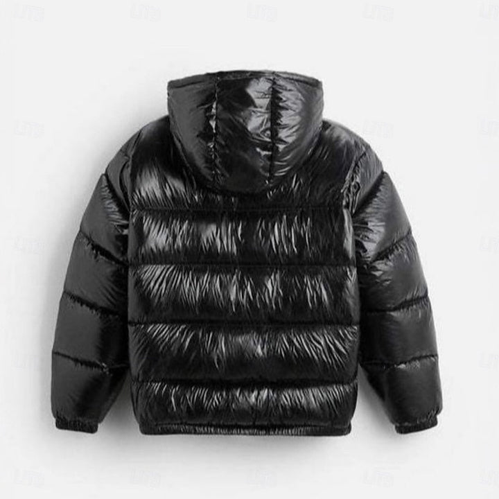 GRADY | MEN'S HOODED QUILTED BUBBLE PUFFER JACKET 5