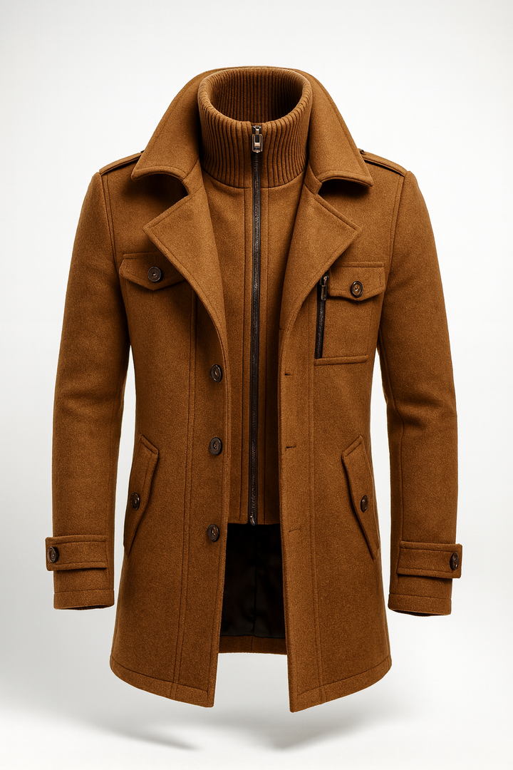 GRAHAM - LAYERED COLLAR WINTER COAT 2