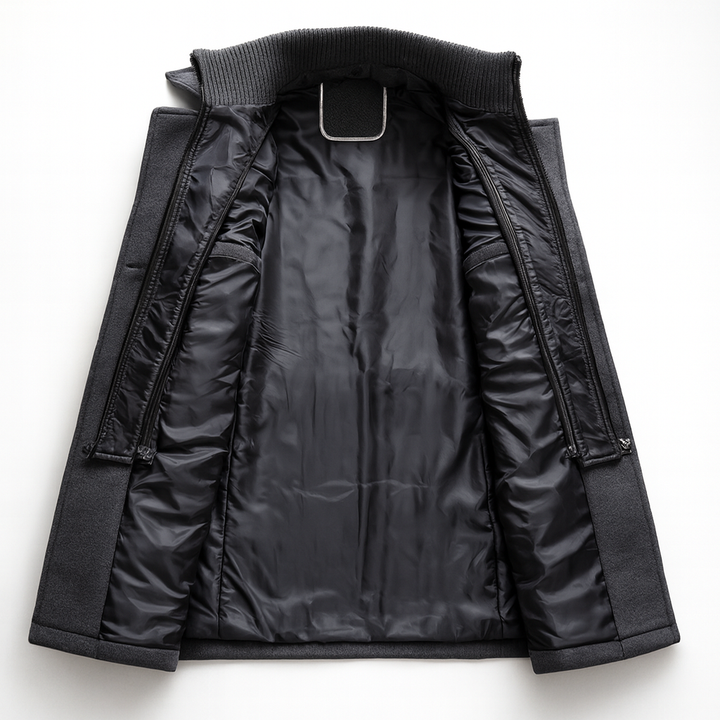 GRAHAM - LAYERED COLLAR WINTER COAT 6