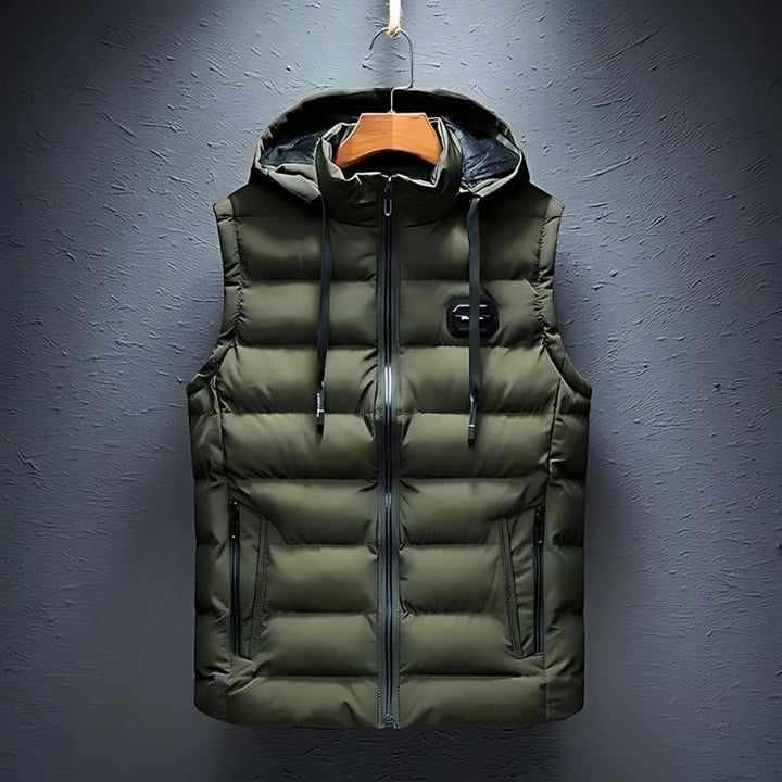 DREW – BOMBER VEST FOR MEN