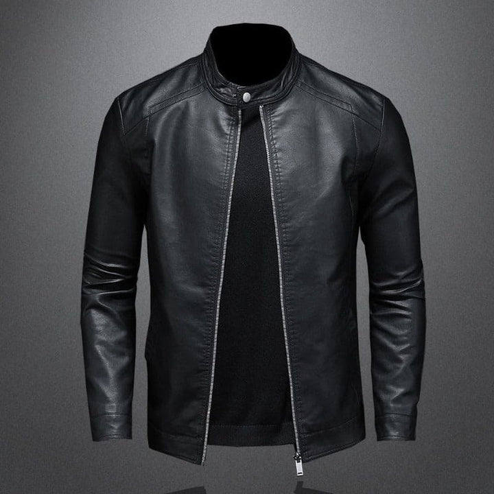 GRIFFIN - SLIM FIT MEN'S LEATHER JACKET 1