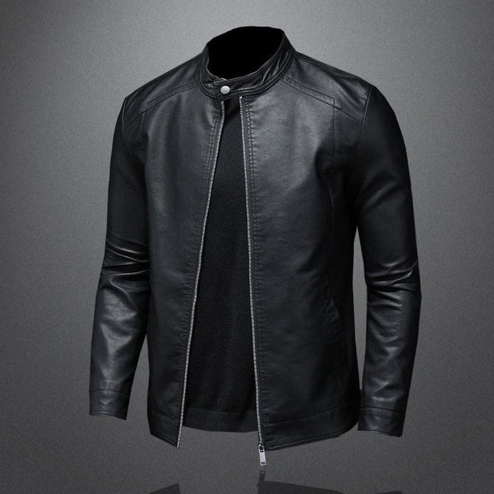 GRIFFIN - SLIM FIT MEN'S LEATHER JACKET 2