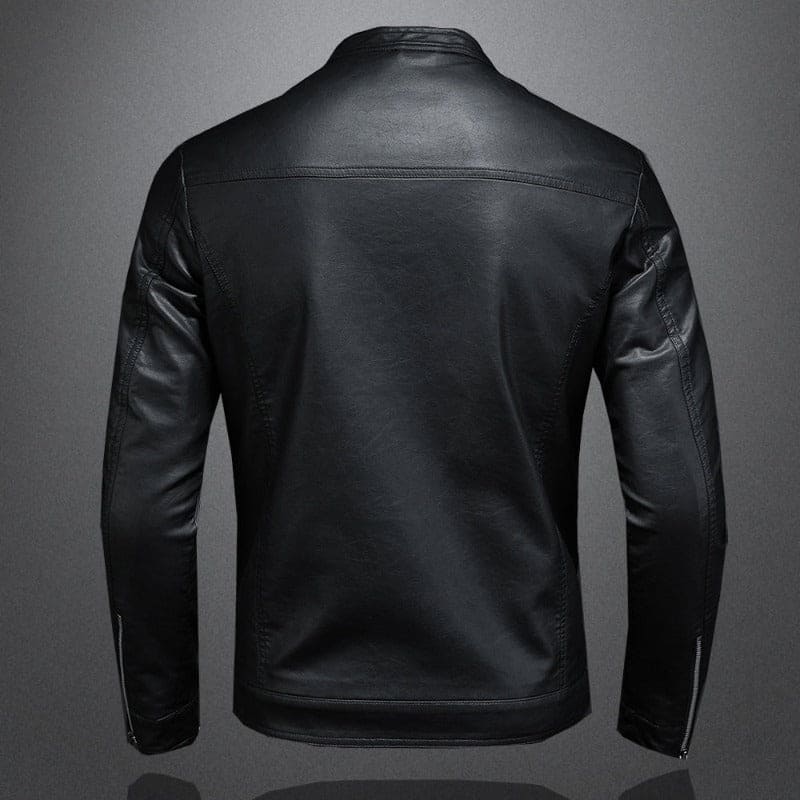 GRIFFIN - SLIM FIT MEN'S LEATHER JACKET 4