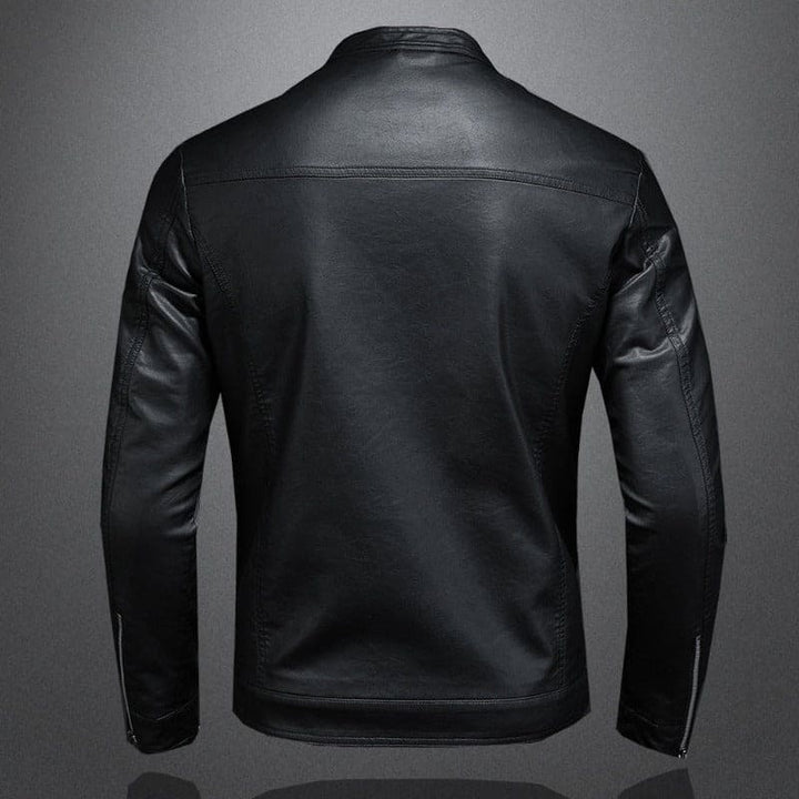 GRIFFIN - SLIM FIT MEN'S LEATHER JACKET 4