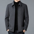 Camden | Men's Wool Zip-Up Jacket
